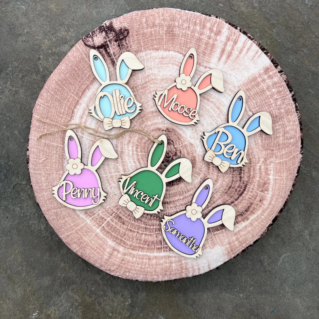 Personalized Easter Basket Tags