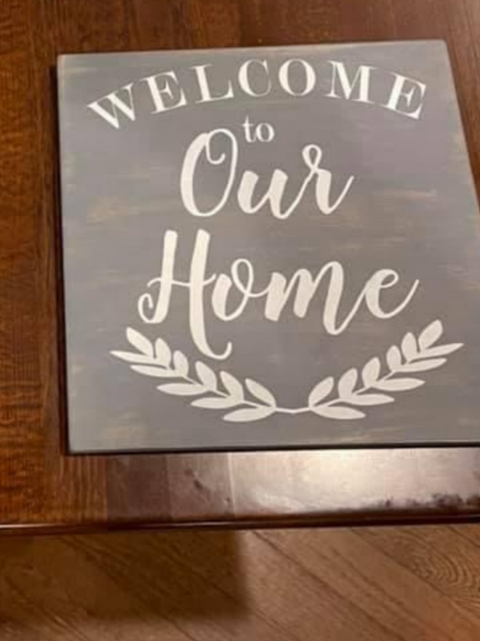 Welcome to our home