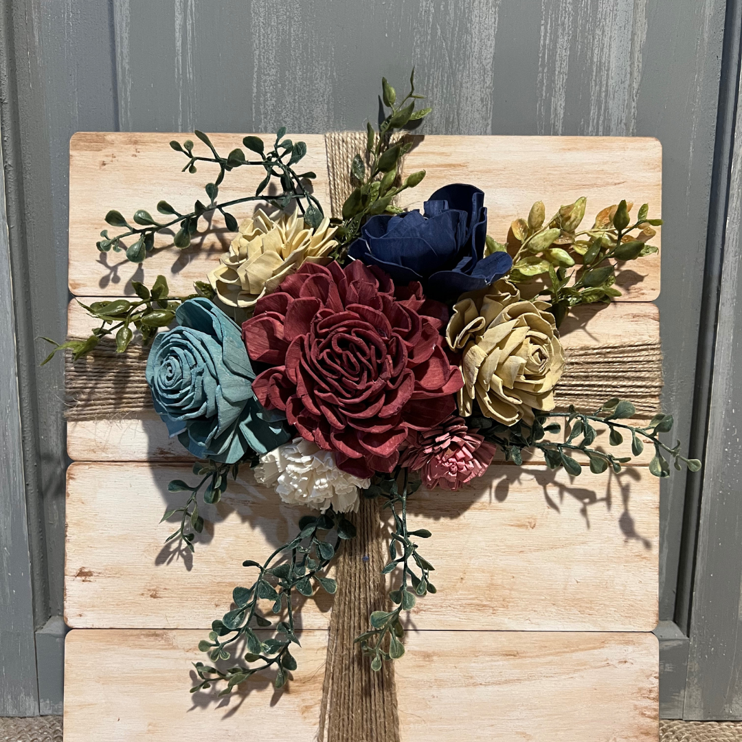 PRIVATE PARTY! 6.17.25 Lisa & friends- Wood Flower Workshop