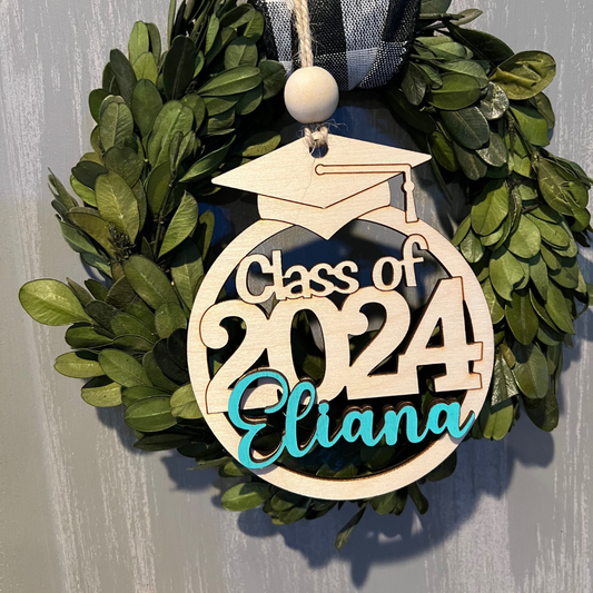 Class of 2024 Ornament / Car charm