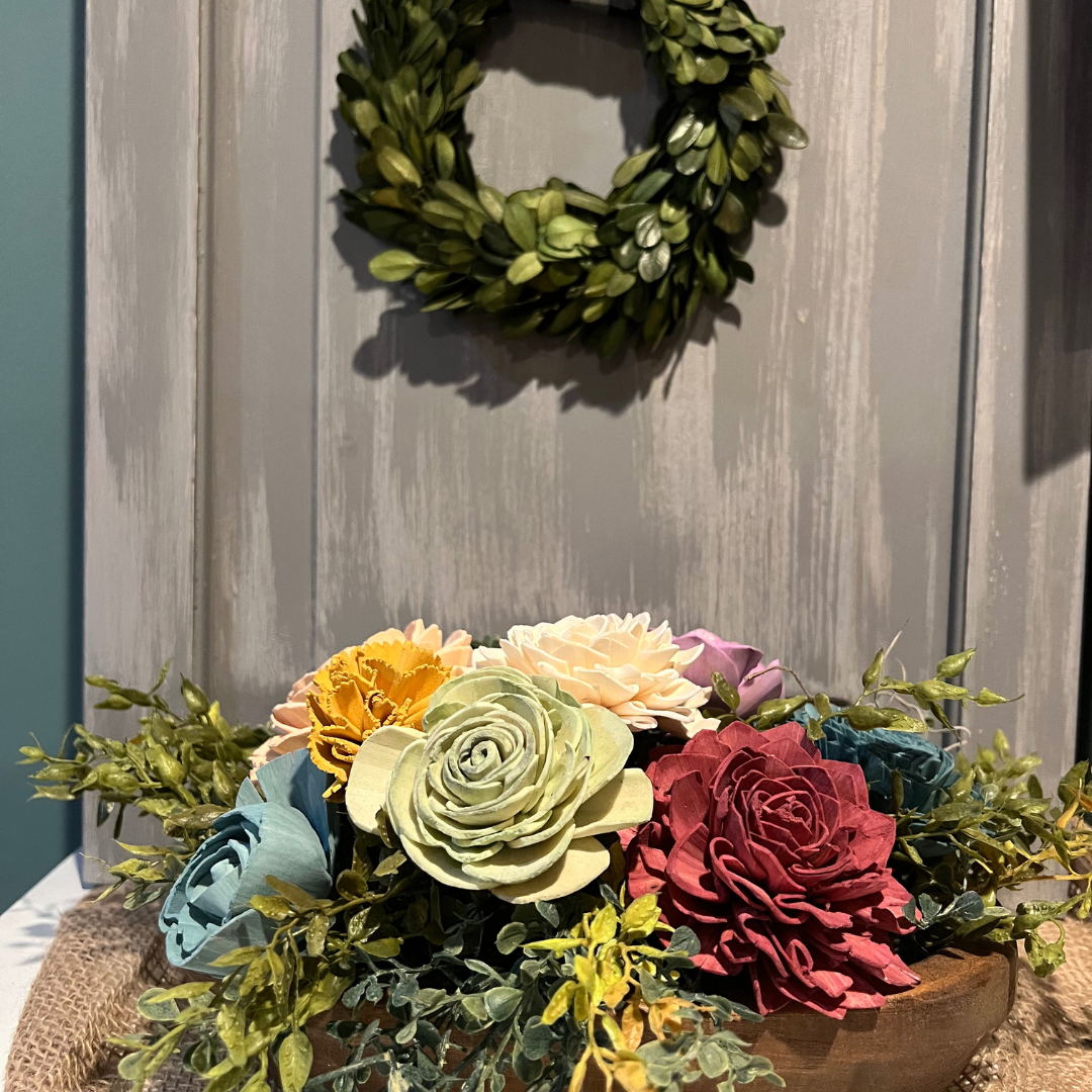 PRIVATE PARTY! 6.17.25 Lisa & friends- Wood Flower Workshop