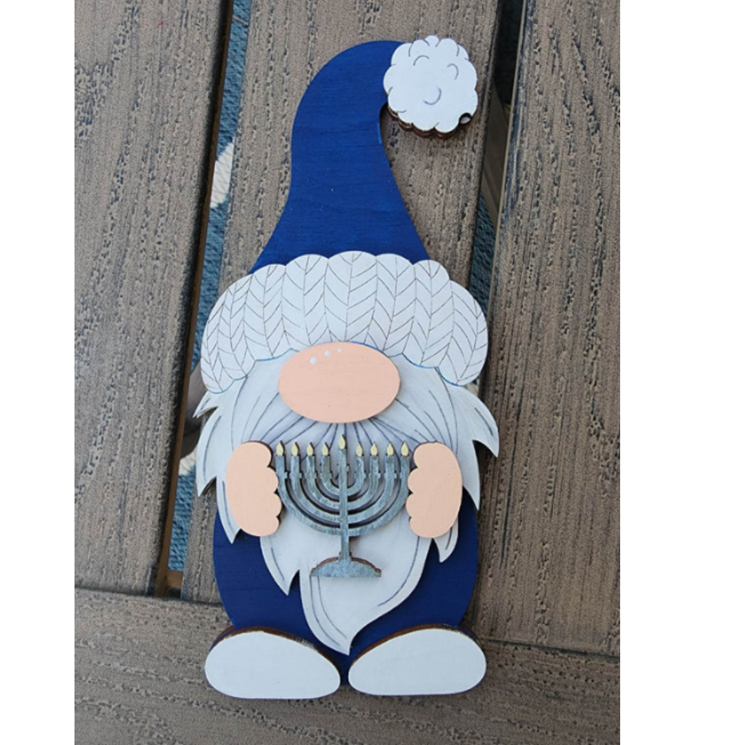 Hanukka Gnome pop out kit