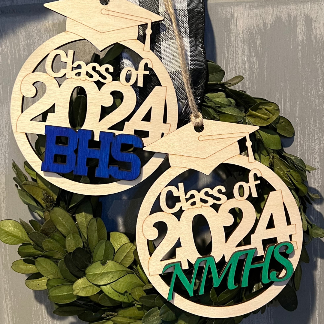 Class of 2024 Ornament / Car charm