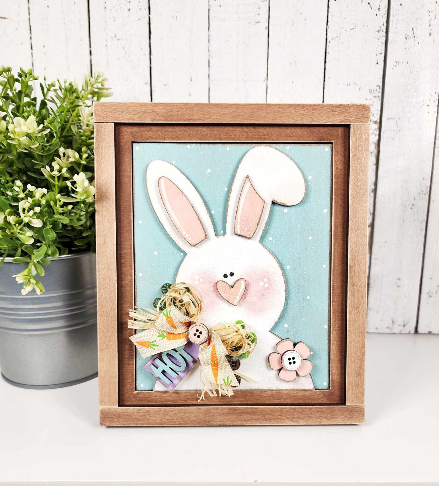 Interchangeable Seasonal Frame & mini sign set
