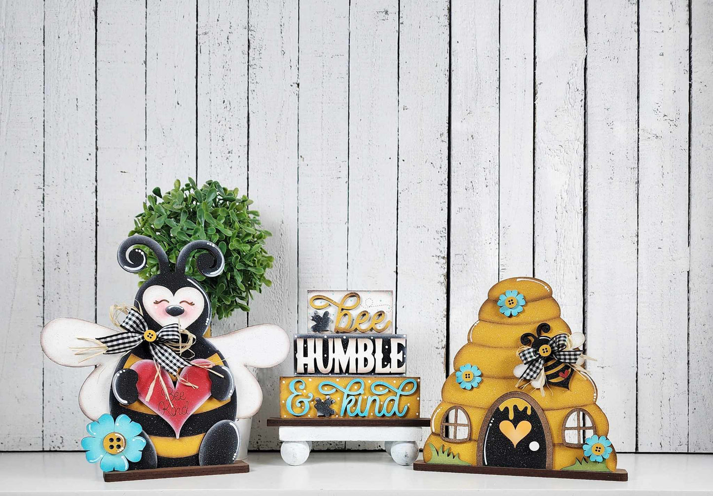 Honey Bee Set: Shelf Sitters