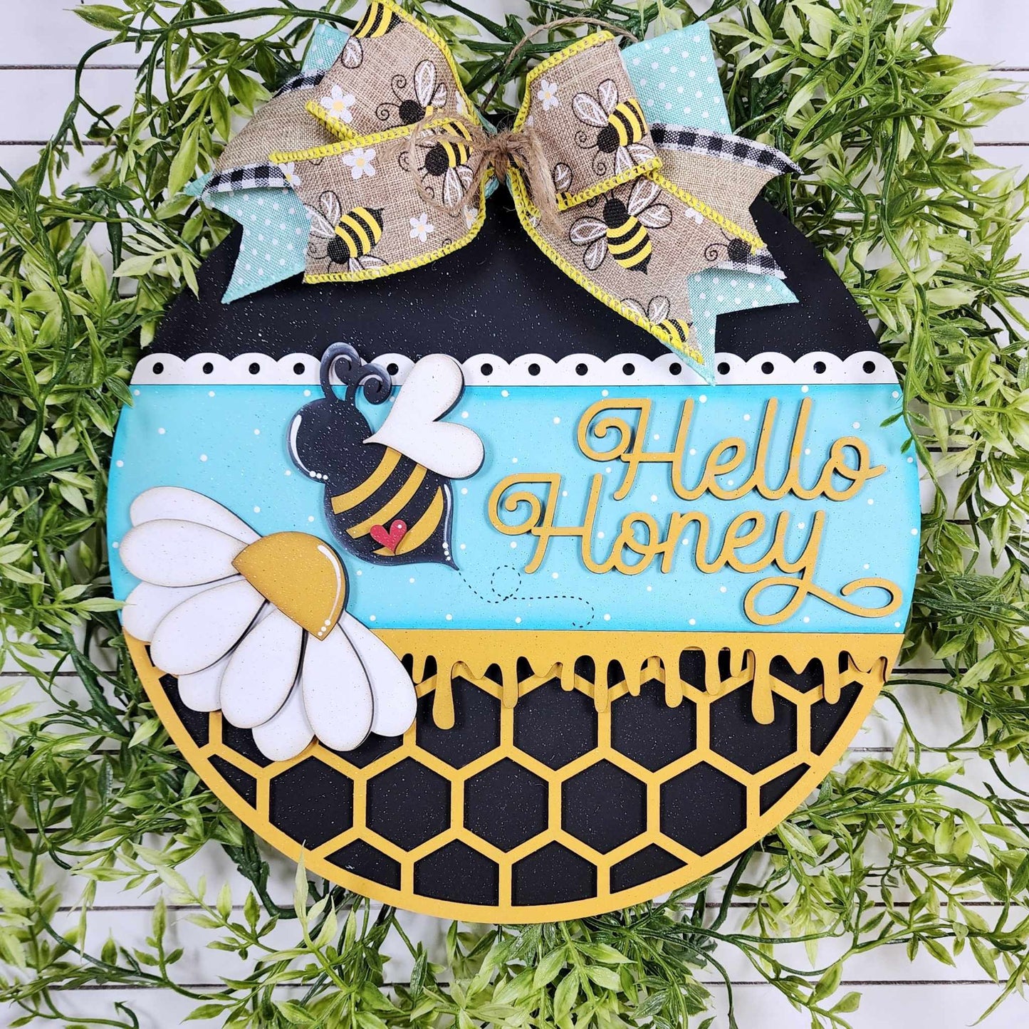 Hello Honey bee - 3D round