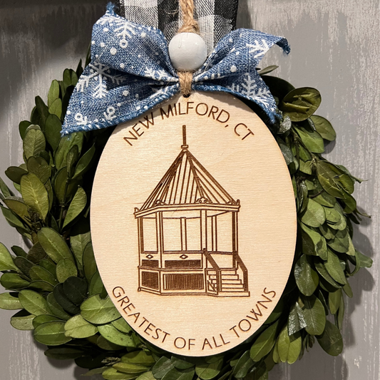 New Milford CT Greatest of All Towns - bandstand ornament