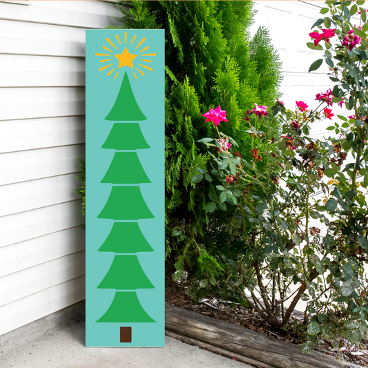 Tree- porch leaner