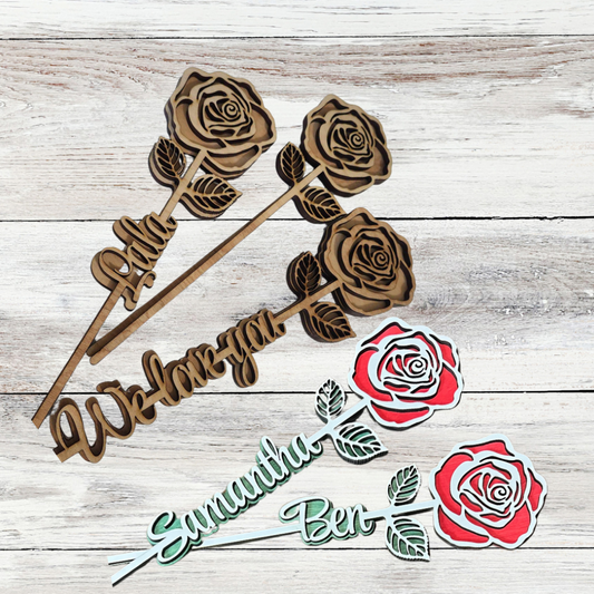 Wood Roses