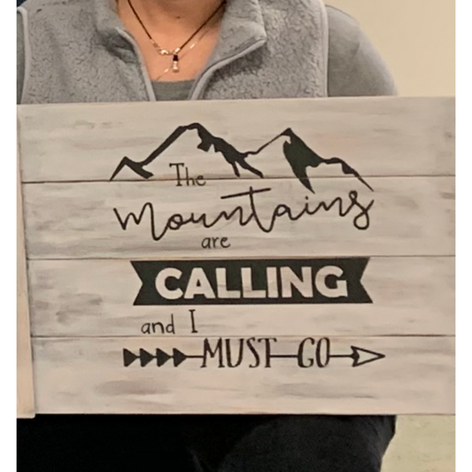Mountains are calling
