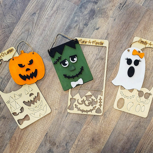Halloween pop out kits