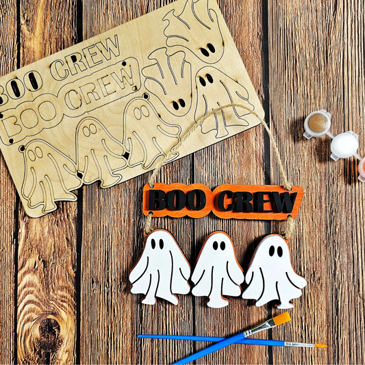 Boo Crew Halloween pop out kits