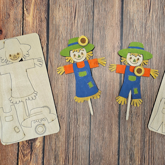 Scarecrow pop out kits