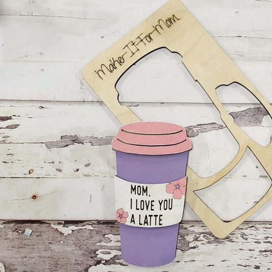 Love you a latte! pop out kits