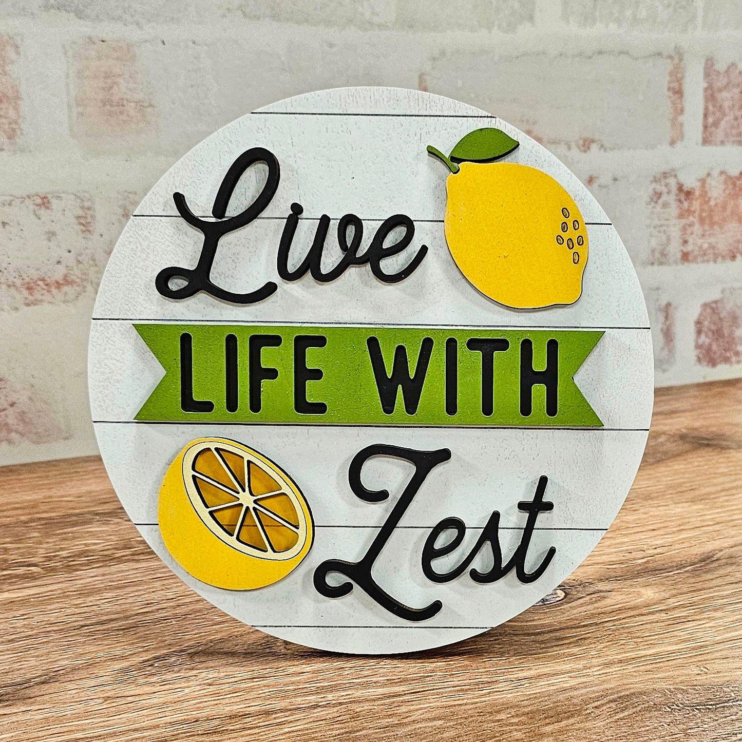 Lemon Shelf Sitter trio