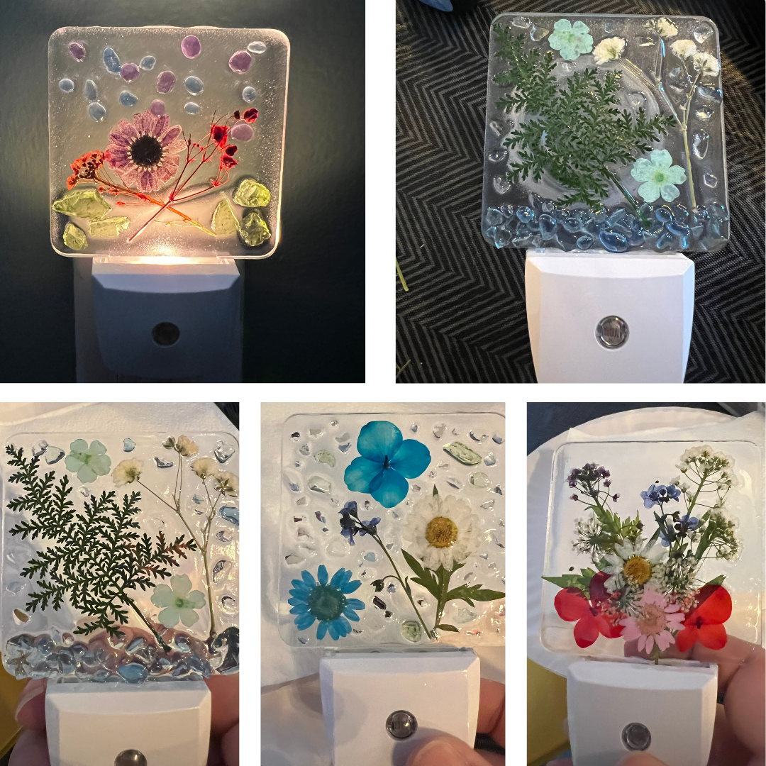 8.8.25 -Pressed Flower Decor at The RLC Classroom