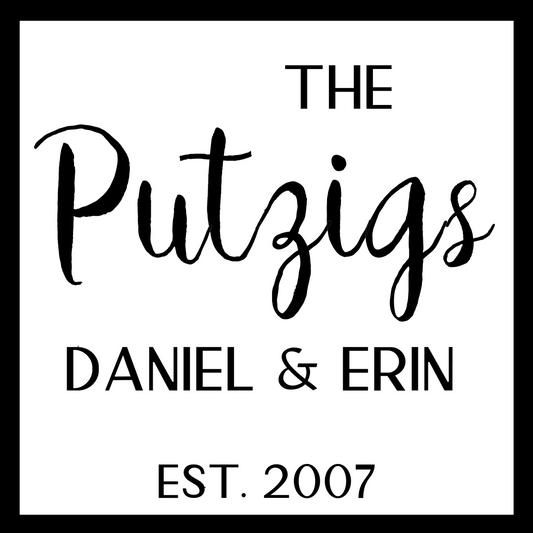 Personalized established couples sign