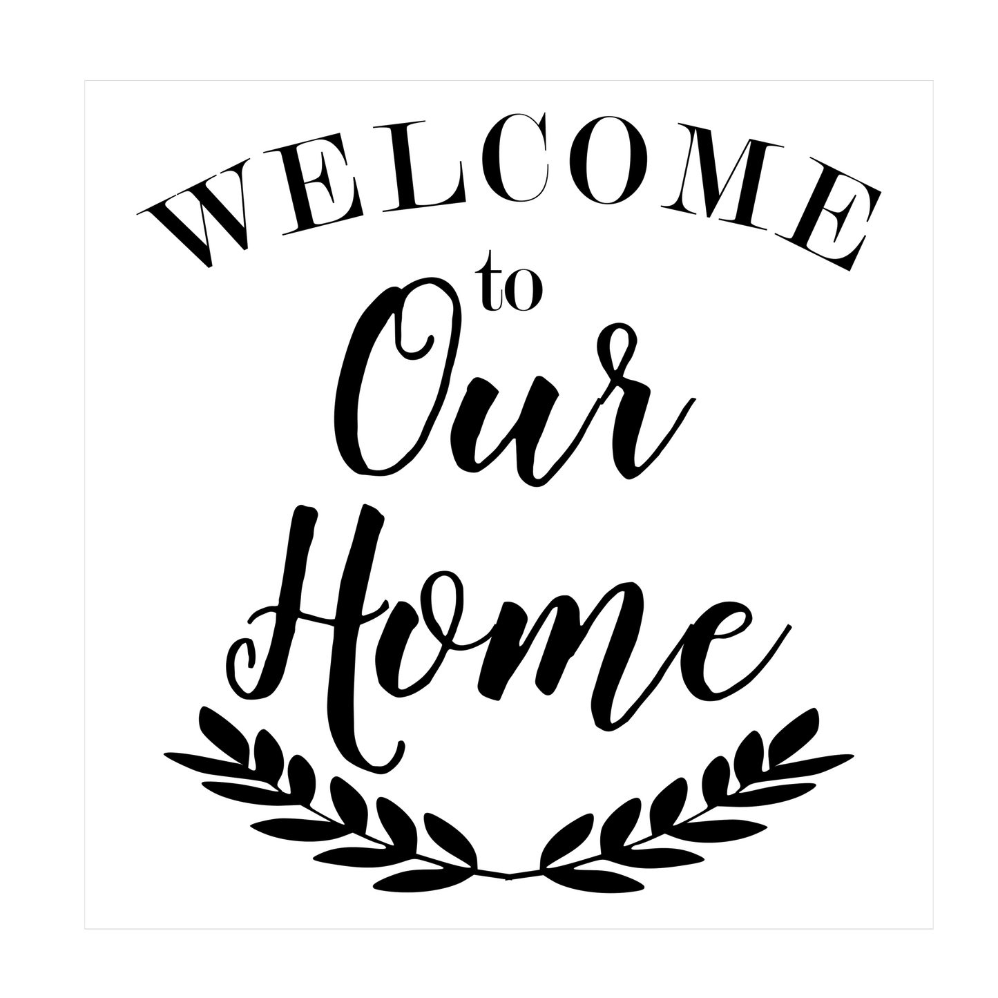 Welcome to our home