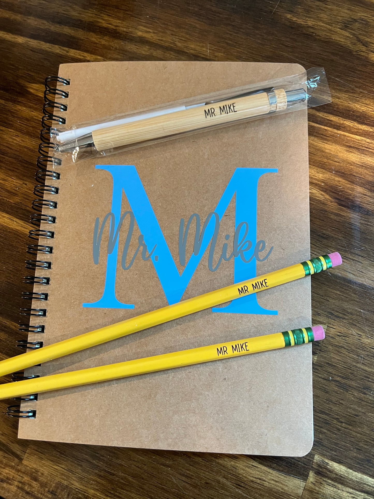 Personalized notebook