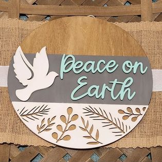Peace on Earth - 3D round
