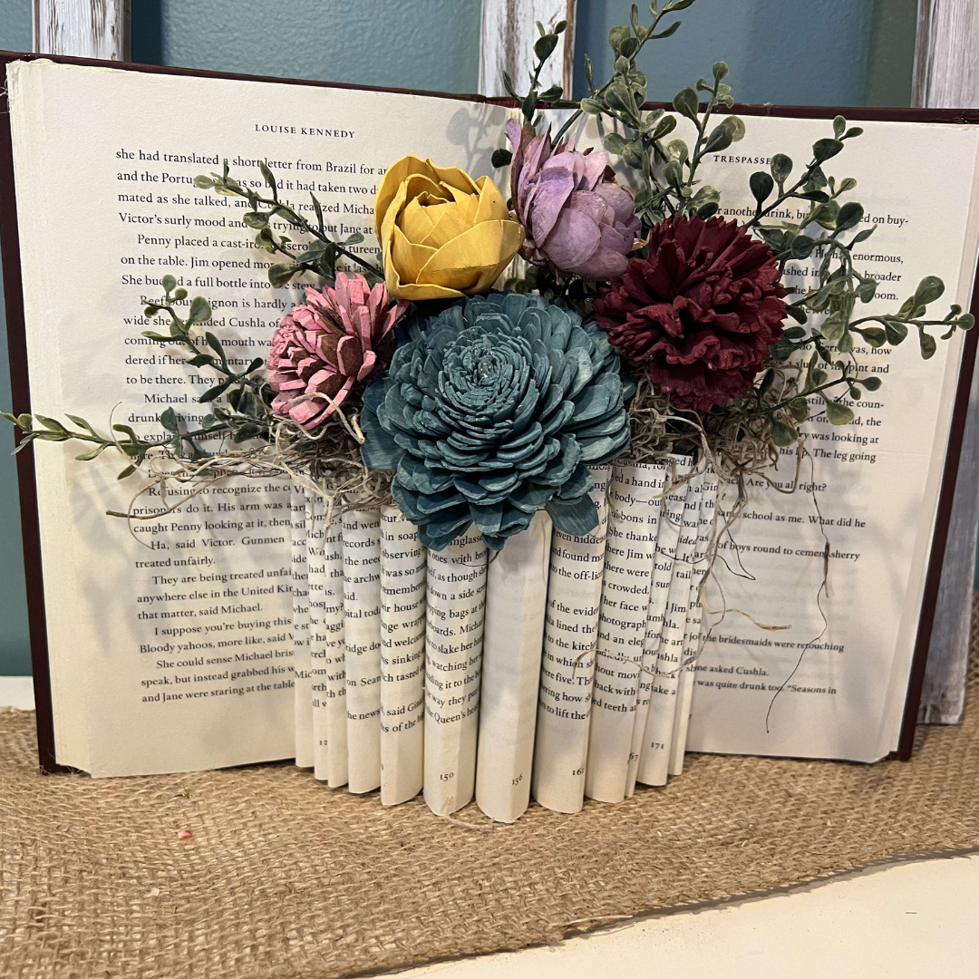 10.16.25 - Wood Flower Dough Bowls & Decor @ Tranquility Vineyard