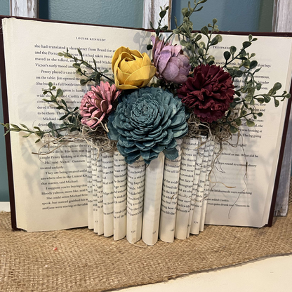 10.16.25 - Wood Flower Dough Bowls & Decor @ Tranquility Vineyard