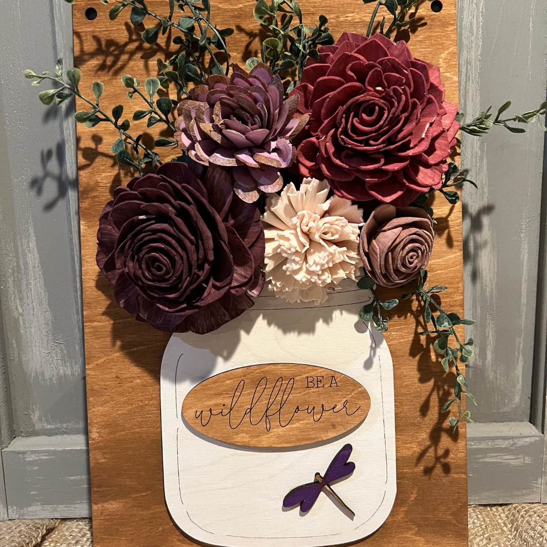 10.16.25 - Wood Flower Dough Bowls & Decor @ Tranquility Vineyard
