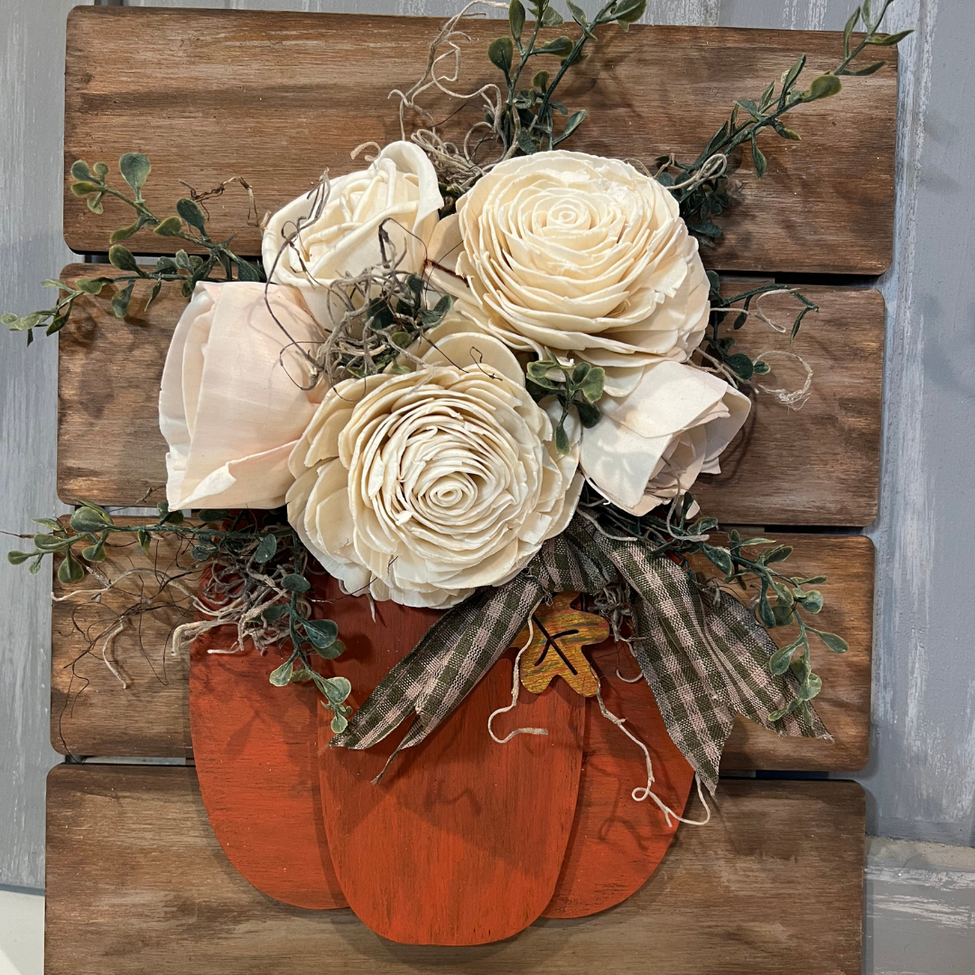 10.16.25 - Wood Flower Dough Bowls & Decor @ Tranquility Vineyard