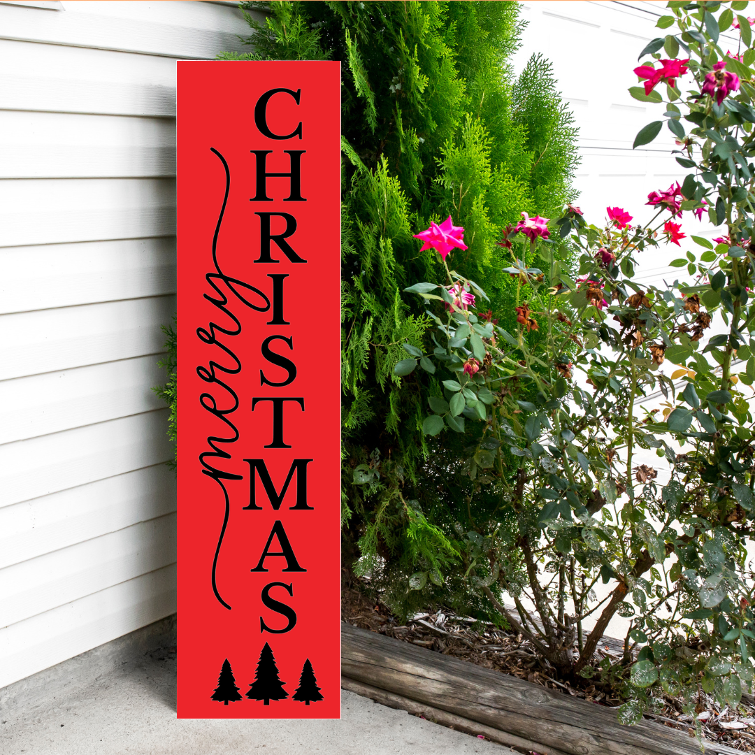 Merry Christmas porch leaner – Mommy's 