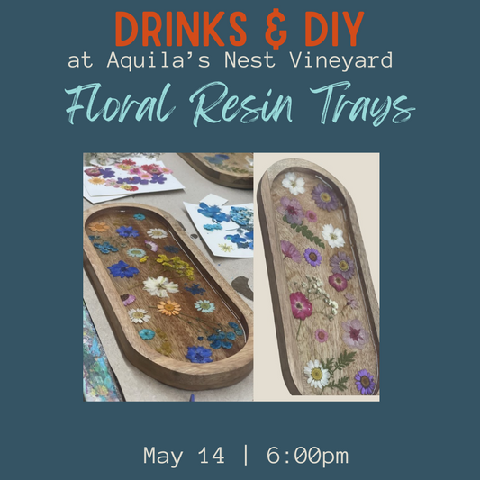 5.14.25 Aquila's Nest - Floral Resin Trays