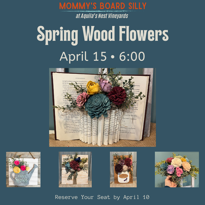 4/15/26 - Spring Wood Flowers - Aquila's  Nest Vineyard