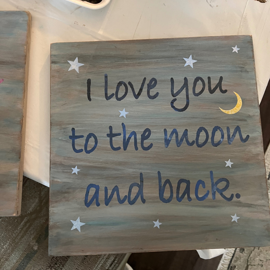 I love you to the moon and back