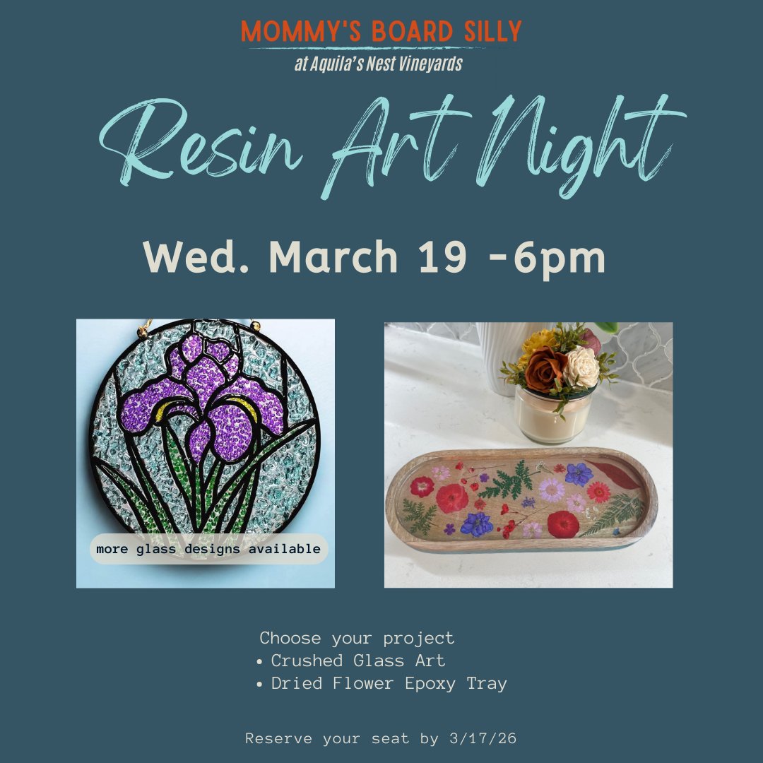 3/19/26 Aquila's Nest - Resin Art Night