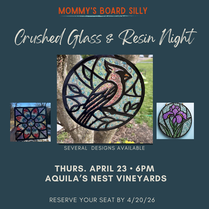 4/23/26 Aquila's Nest - Crushed Glass & Resin