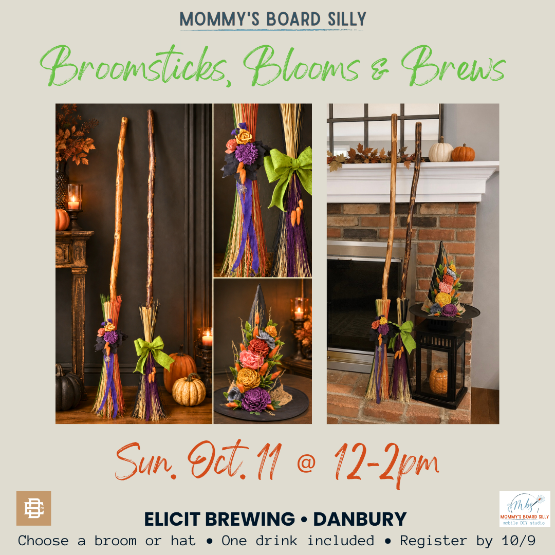 10/11/26 - Brooksticks, Blooms & Brews at Elicit Brewing Danbury