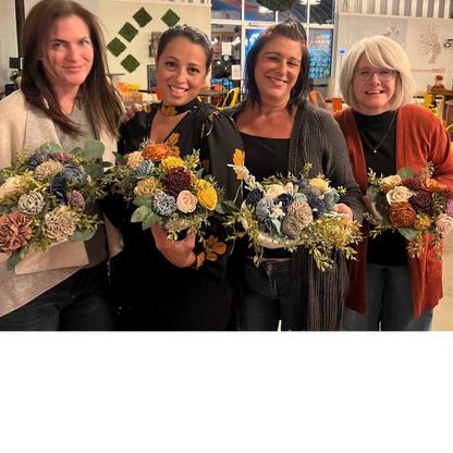 5/6/26 - Everlasting Blooms - Wood Flowers with Grace Realty Group, Ma