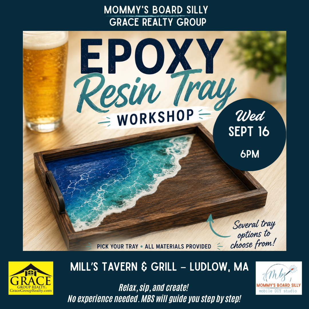 9/16/26 @6pm - Grace Group Realty - Epoxy Resin Trays