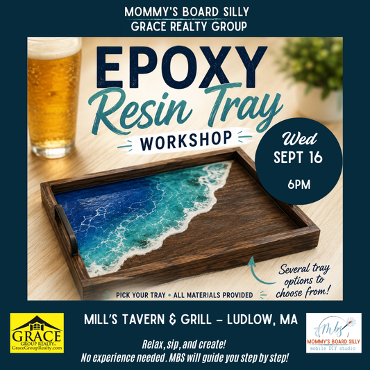 9/16/26 @6pm - Grace Group Realty - Epoxy Resin Trays