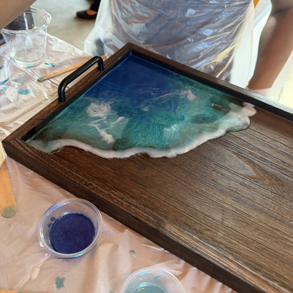 PRIVATE PARTY: 8/21/26 @7pm - Burn Fitness Group - Ocean Wave Resin Trays