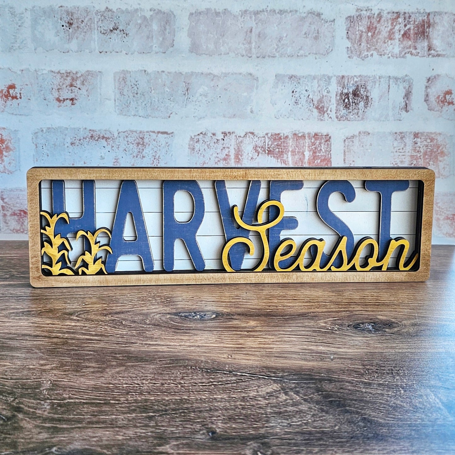 Harvest Season 3D Chunky shelf sitter