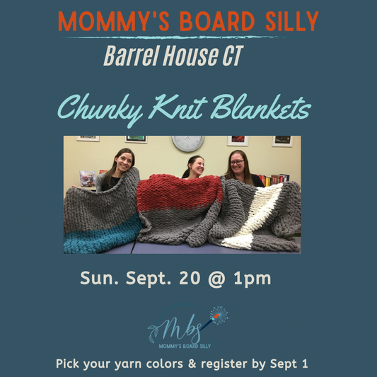 9/20/26 - Finger Knit Chunky Blankets at Barrel House in Killingworth