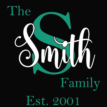 Personalized Family name sign wood sign