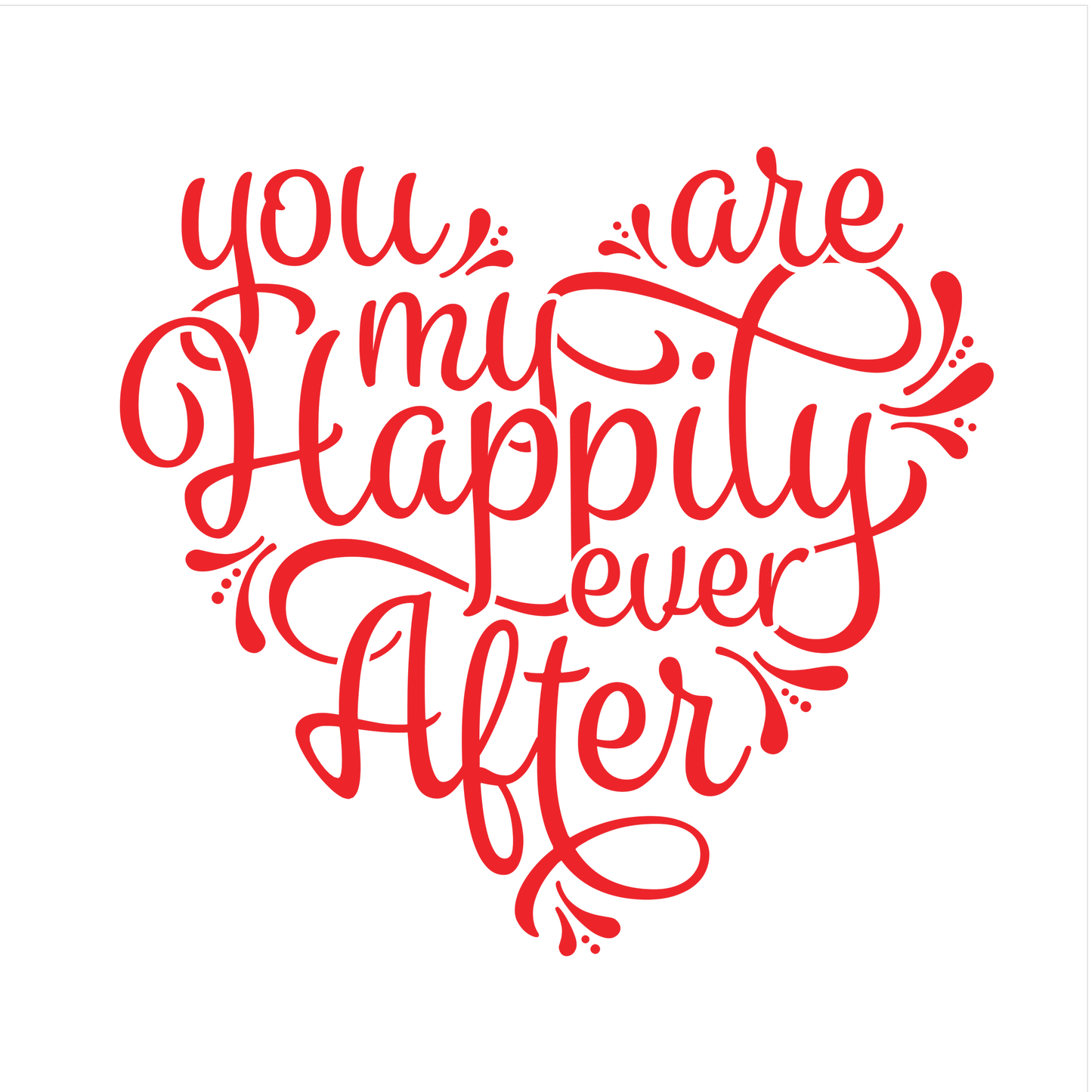 My happily ever after sign