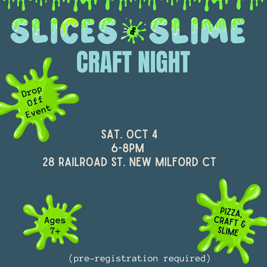 10.4.25 Slices & Slime Craft Night - October